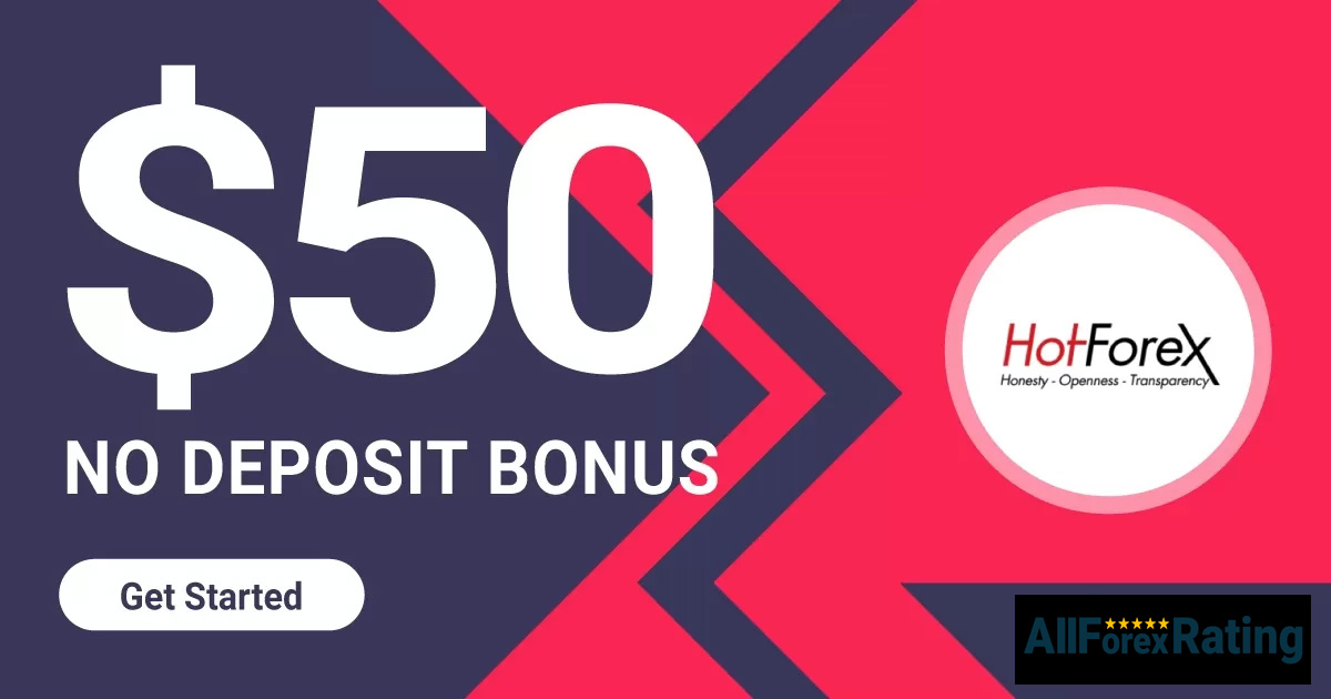  $50 No Deposit Bonus and 100% Supercharged Bonus from HotForex