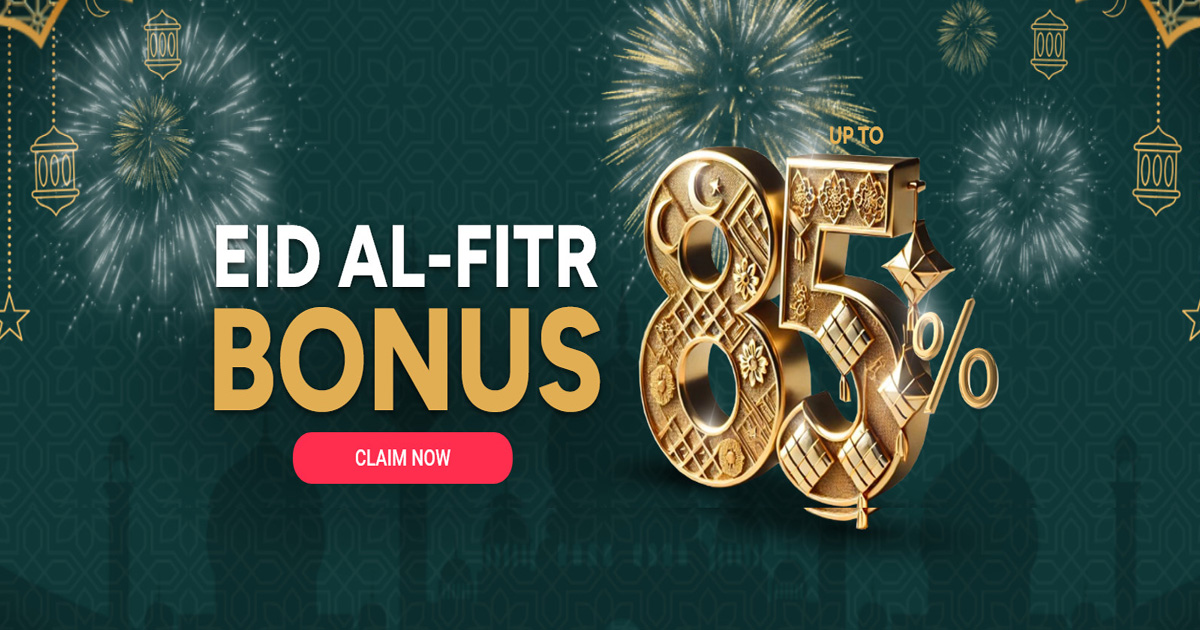  Vonway 85% Eid Al-Fitr Forex Bonus Limited Time Only