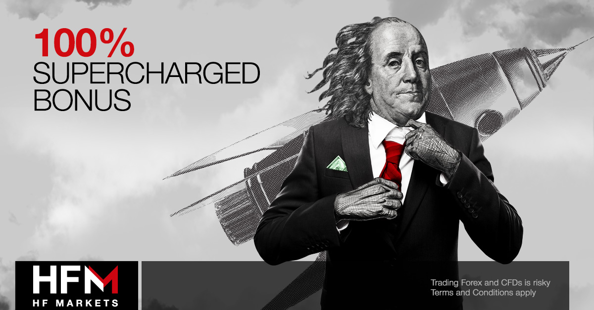 HotForex offers a 100% Supercharged Forex Bonus