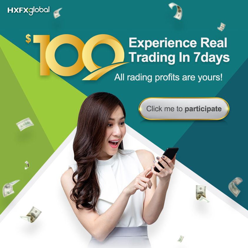 HXFX Global $100 Free New Account Opening Bonus