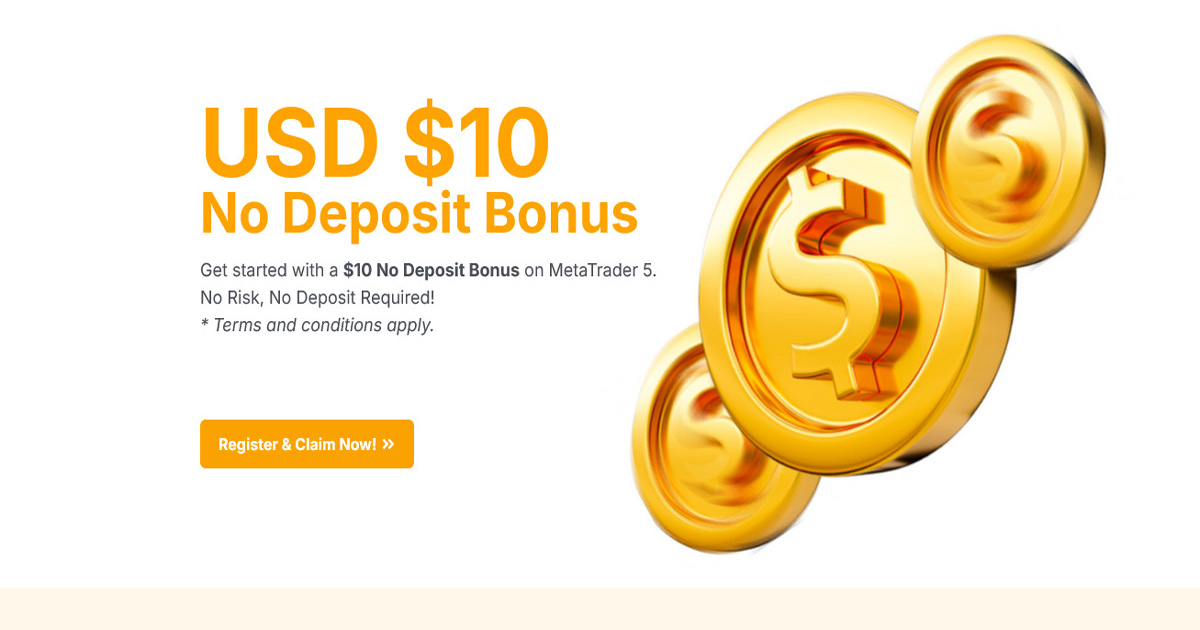 $10 Free with Saracen Markets No Deposit Bonus on MT5