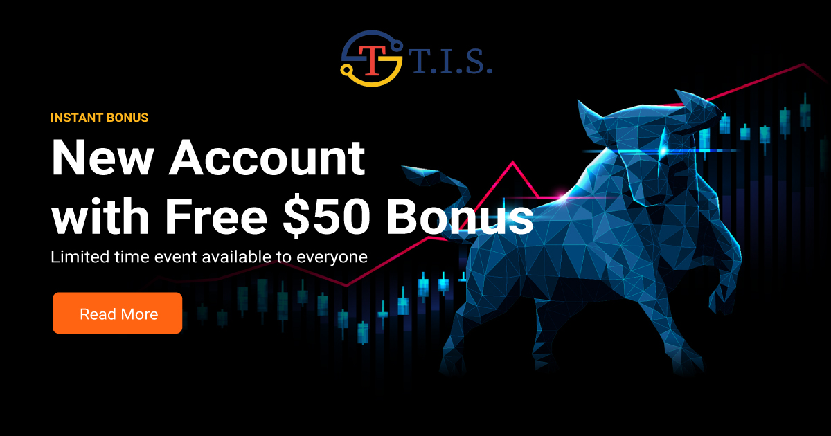 Receive 50 USD TIS Forex No Deposit Bonus