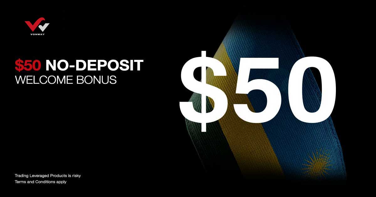 Vonway Forex 50 USD Free No Deposit Bonus (NDB)