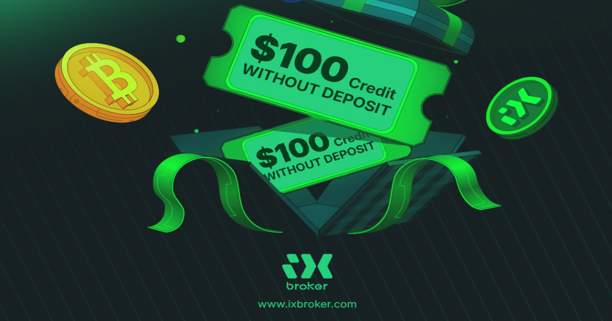 IX Broker is giving away a $100 Free No Deposit Bonus